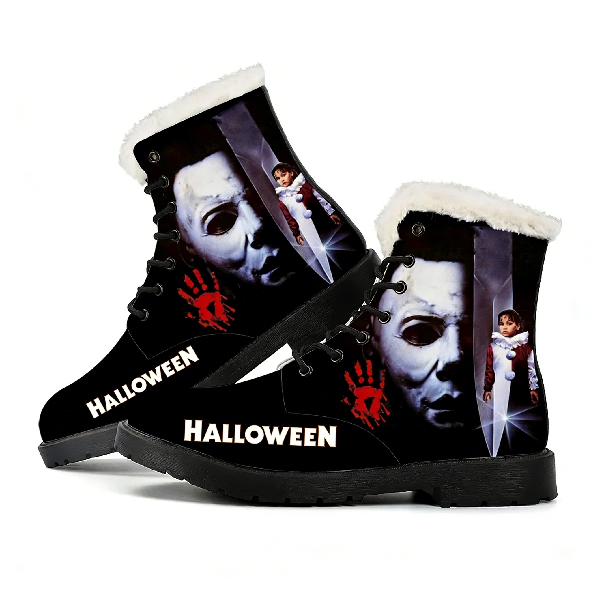 Women Shoes Myer - Michael Myers Halloween Killer Plush Boots