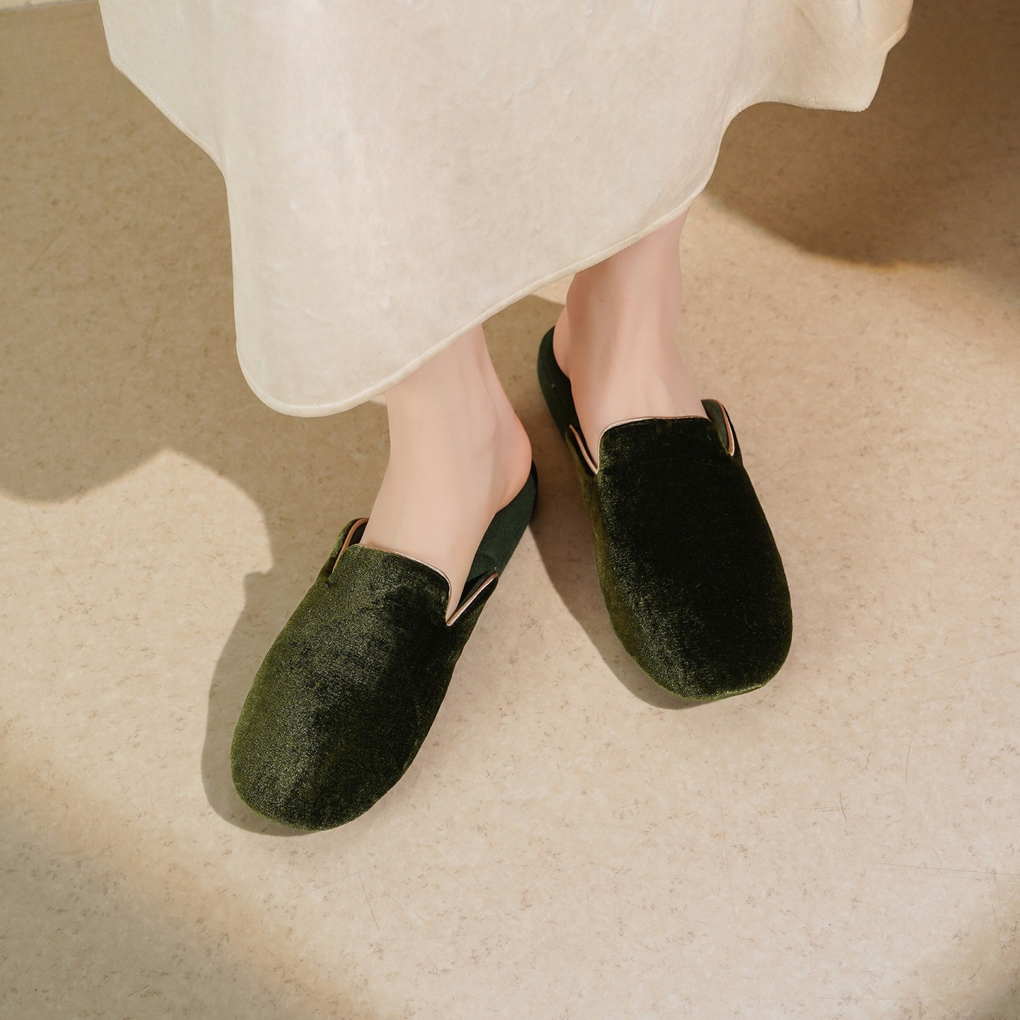 Women Shoes Japan - New Chinese Style Women's Indoor Slippers