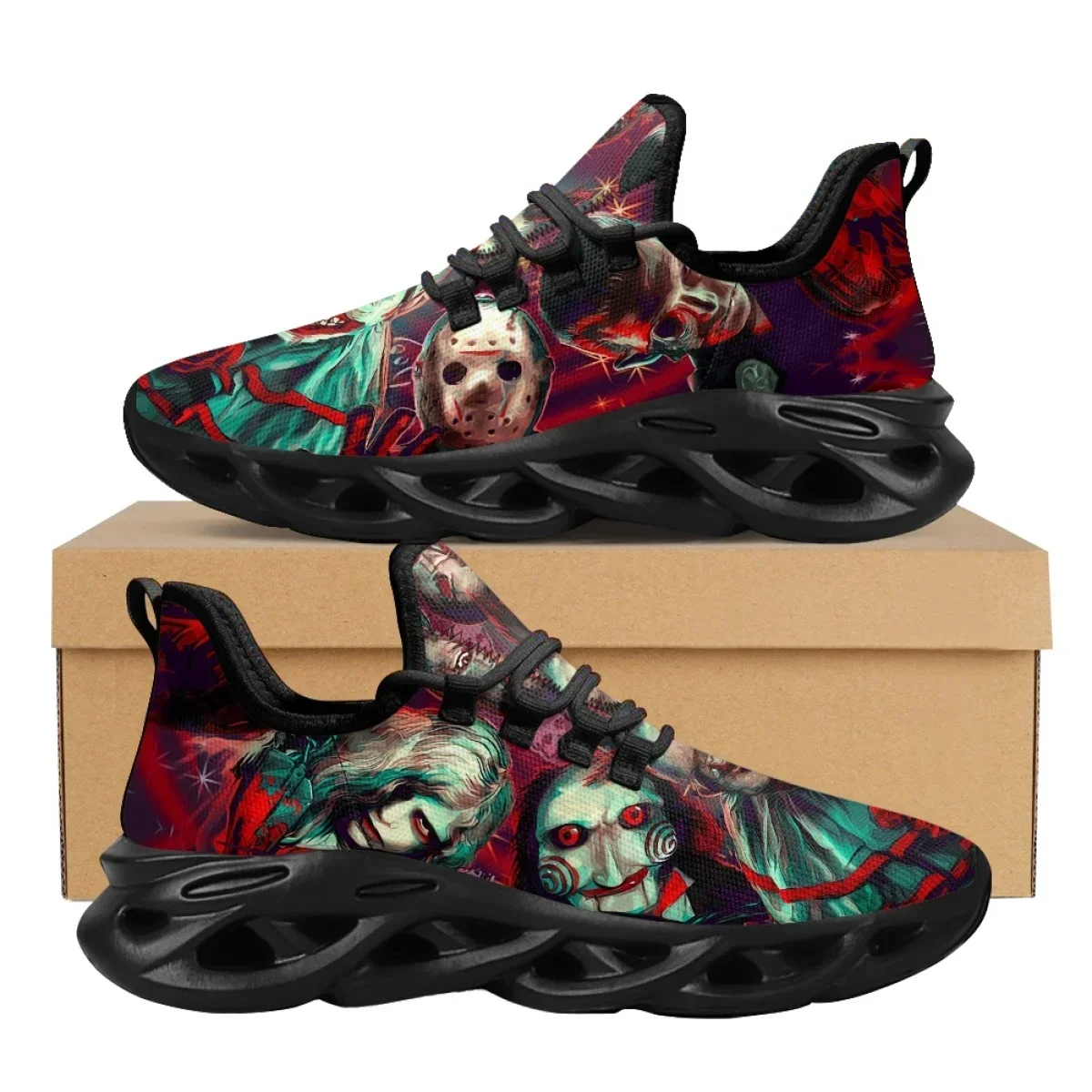 Women Shoes Myer - Horror Movie Killer Character Sneakers for