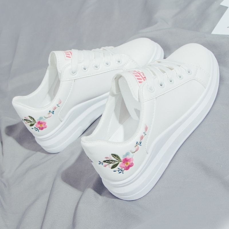 Women'S Shoes Trendy - Women's White Sneakers 2026 New Lightweight