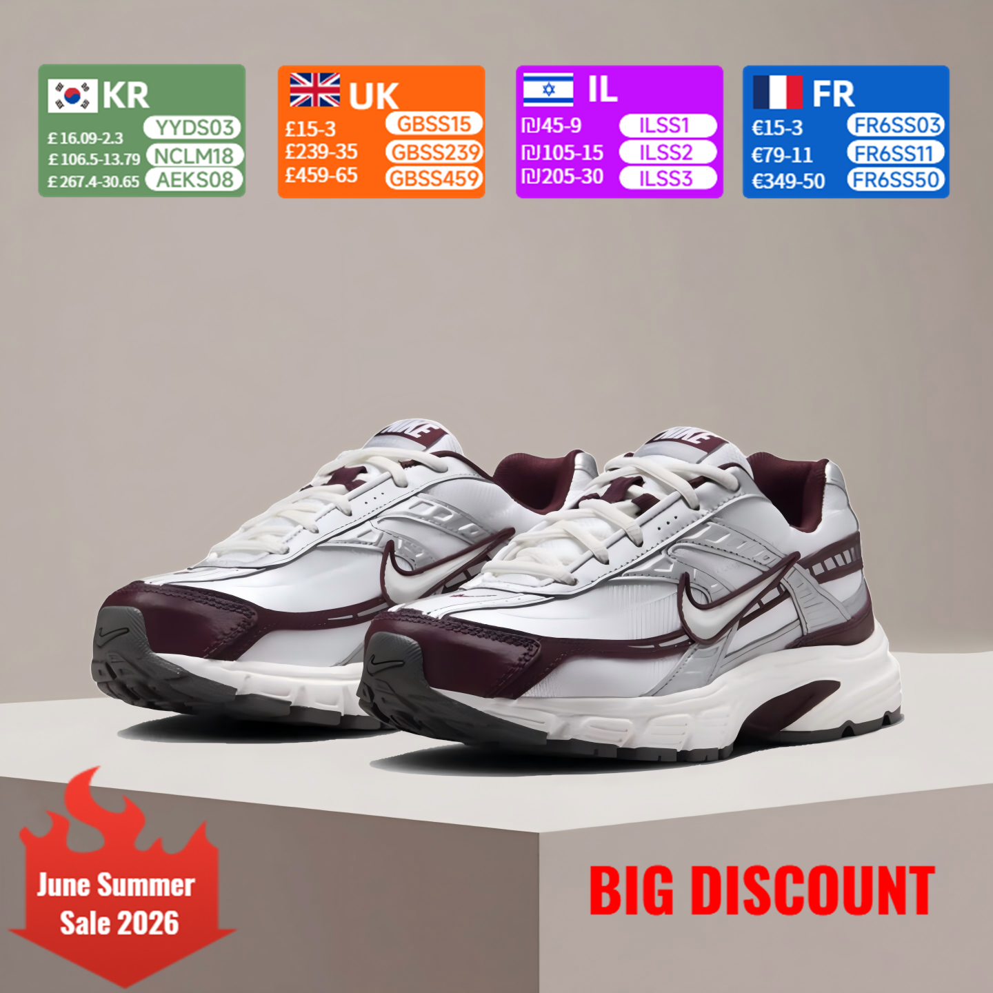 Women Shoes Nike - Nike INITIATOR Breathable Running Shoes Retro