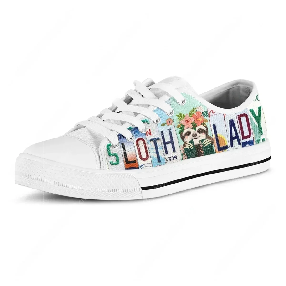 License Plate Sloth Lady Cute  - مراجعة Women'S Shoes In Size 12 وسعره