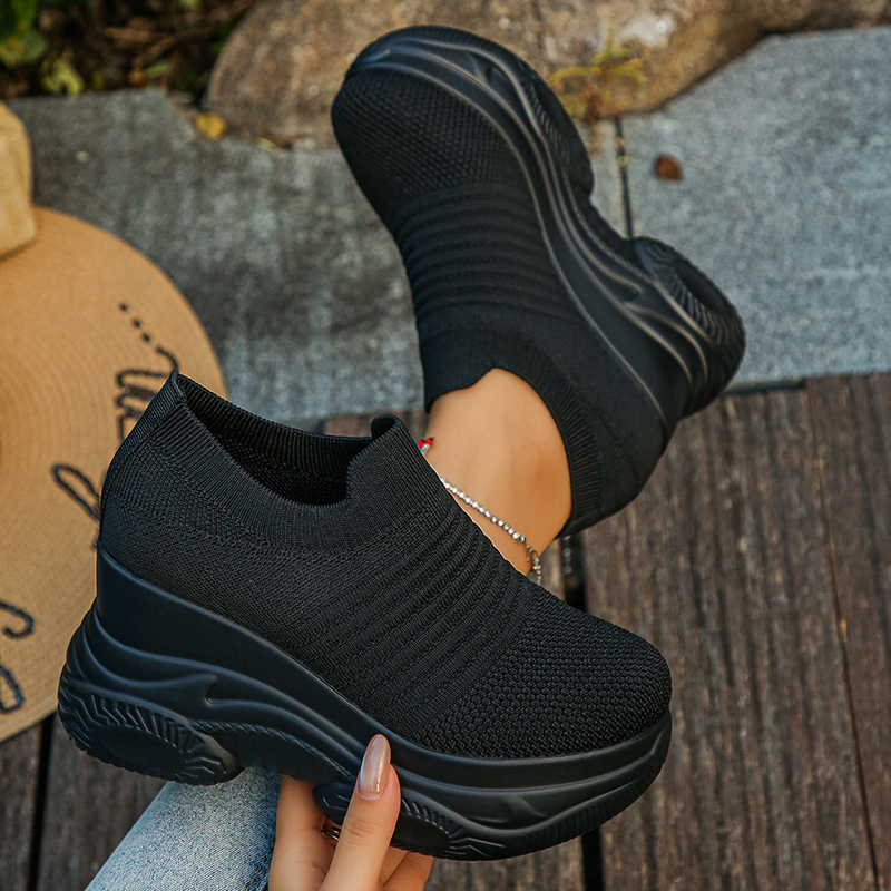 Women's Knitted White Chunky S - مراجعة Women Shoes Sale وسعره