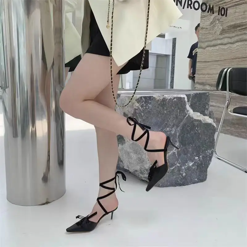 2026 New Kitten Heels Pointed  - مراجعة Kids Shoes Women وسعره