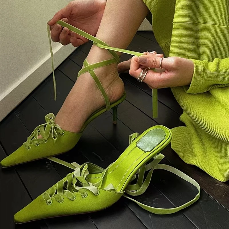 2026 New Kitten Heels Pointed  - مراجعة Kids Shoes Women وسعره