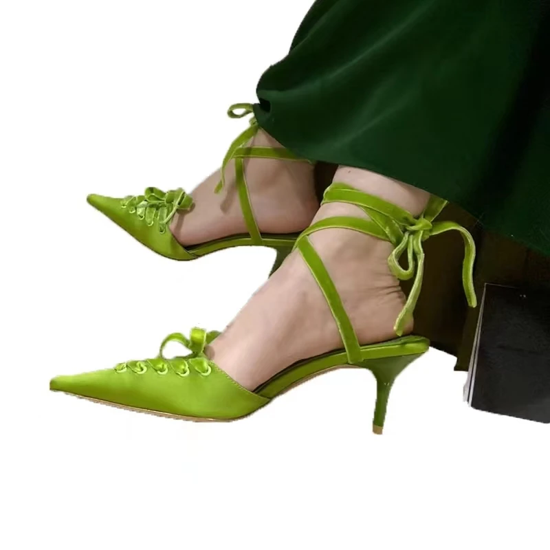 2026 New Kitten Heels Pointed  - مراجعة Kids Shoes Women وسعره