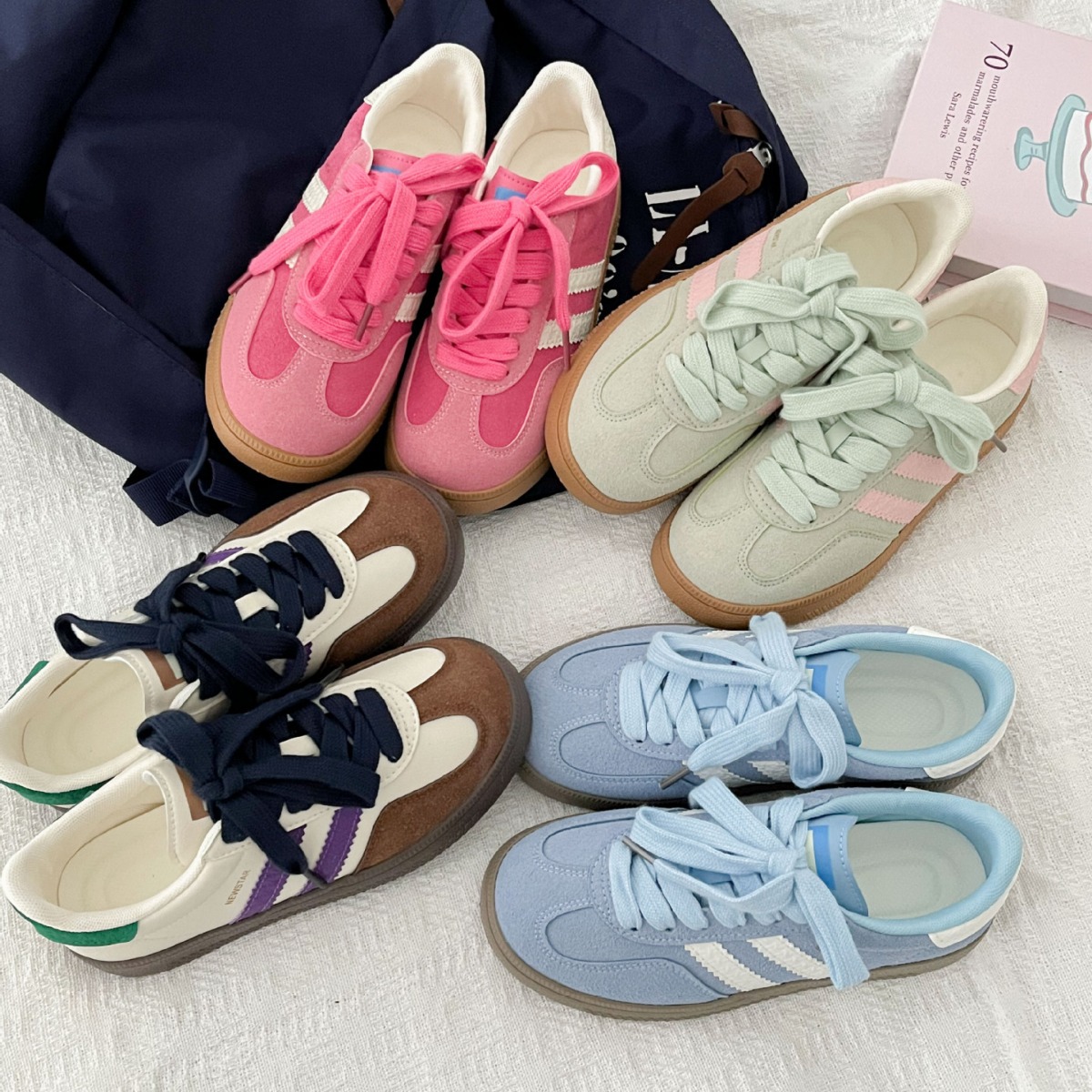 Vintage-style sneakers for wom - مراجعة Women Shoes Sale وسعره