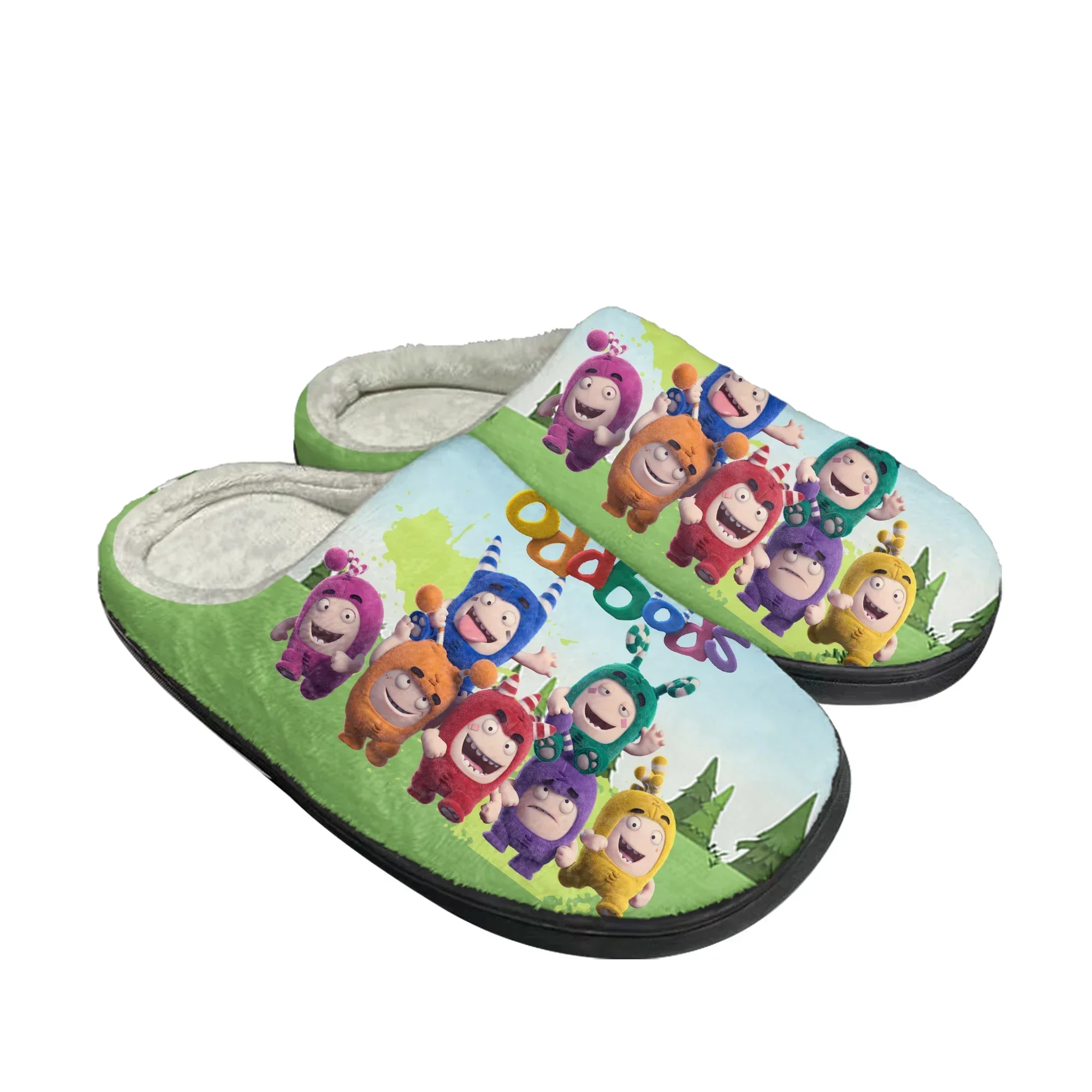 Oddbods Home Cotton Slippers M - مراجعة Women Shoes Singapore وسعره