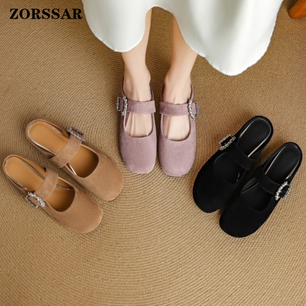 Women's Suede Flat Mary Jane M - مراجعة Kids Shoes Women وسعره