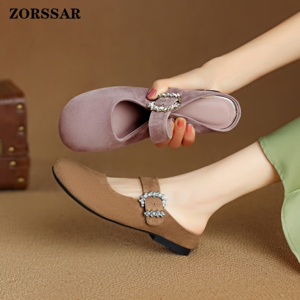 Women's Suede Flat Mary Jane M - مراجعة Kids Shoes Women وسعره