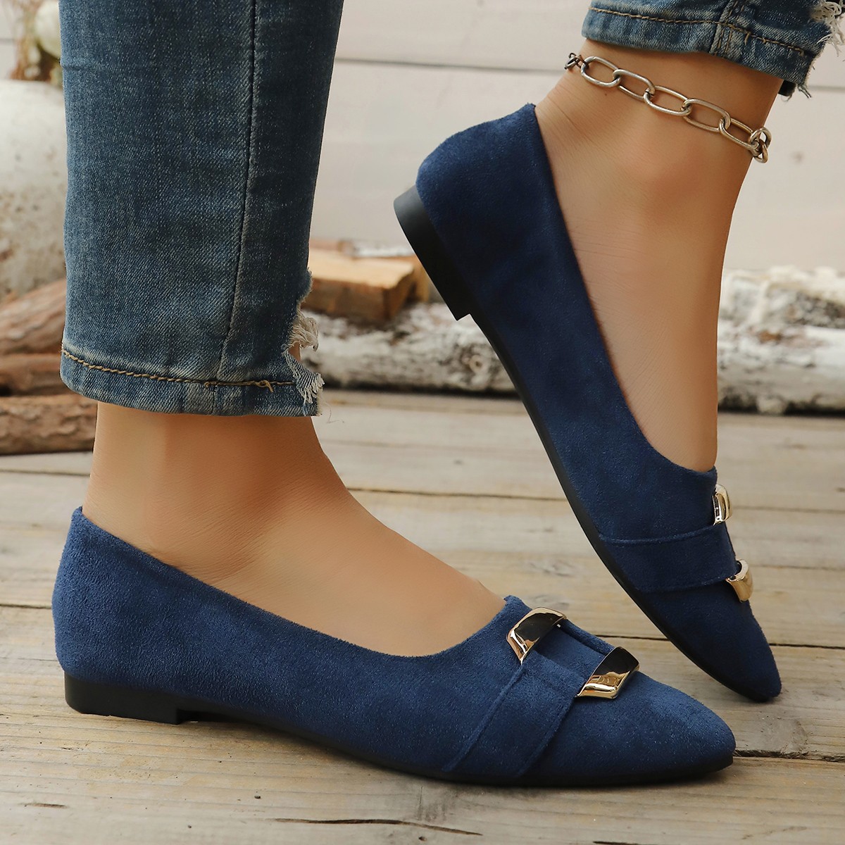 Spring and Autumn Elegant Poin - مراجعة Women'S Shoes Toms وسعره