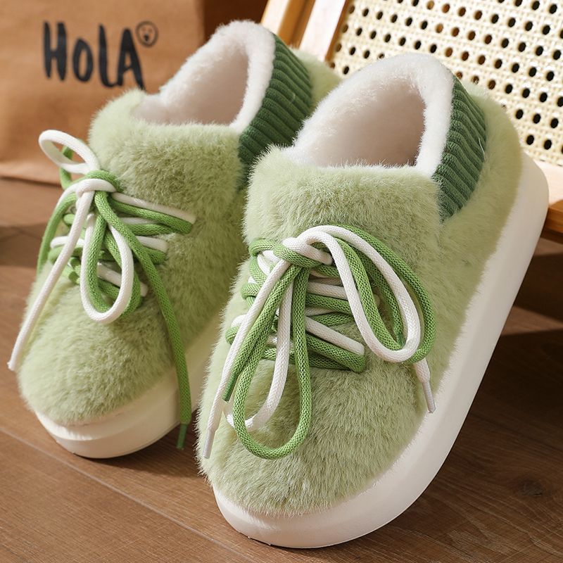 New Stereoscopic Full Wrap Sli - مراجعة Fluffy Fur Slipper وسعره