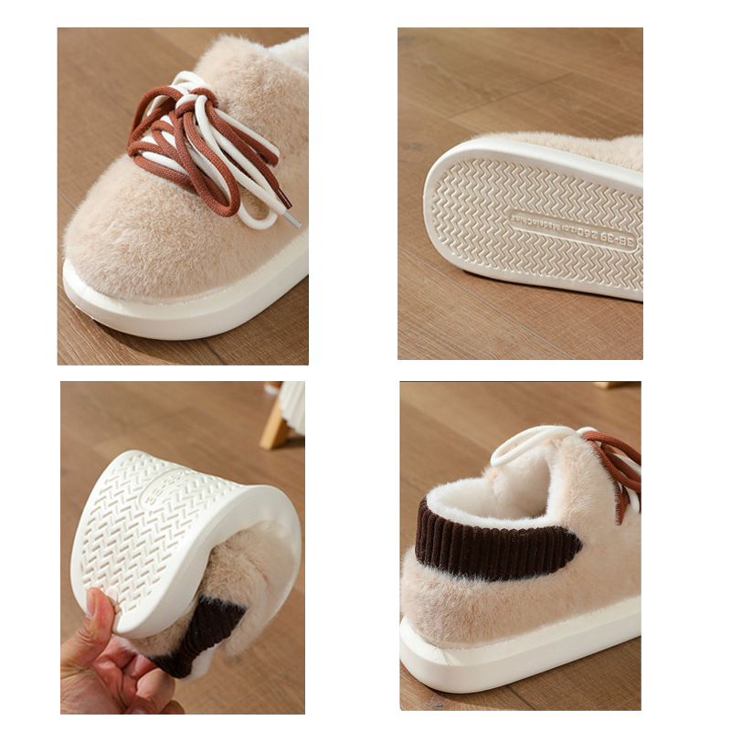 New Stereoscopic Full Wrap Sli - مراجعة Fluffy Fur Slipper وسعره