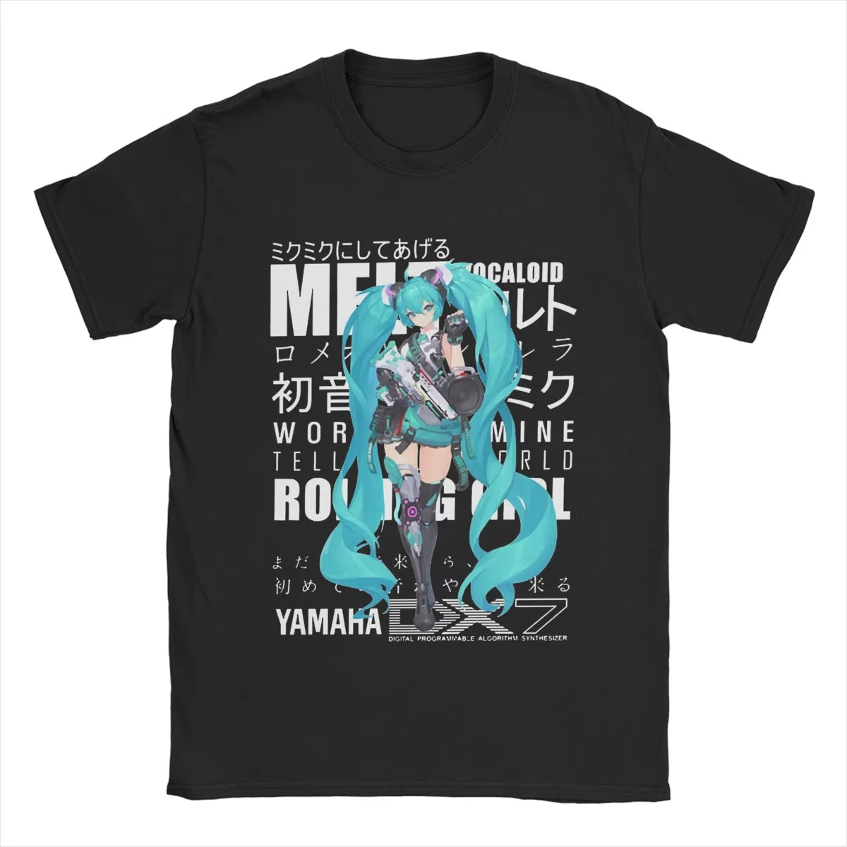 Hatsune Miku Cartoon T-shirt f - مراجعة Women'S Shoes For Crews وسعره