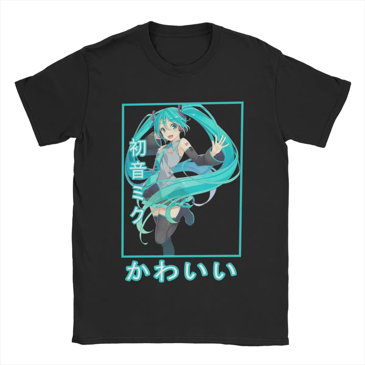 Hatsune Miku Cartoon T-shirt f - مراجعة Women'S Shoes For Crews وسعره