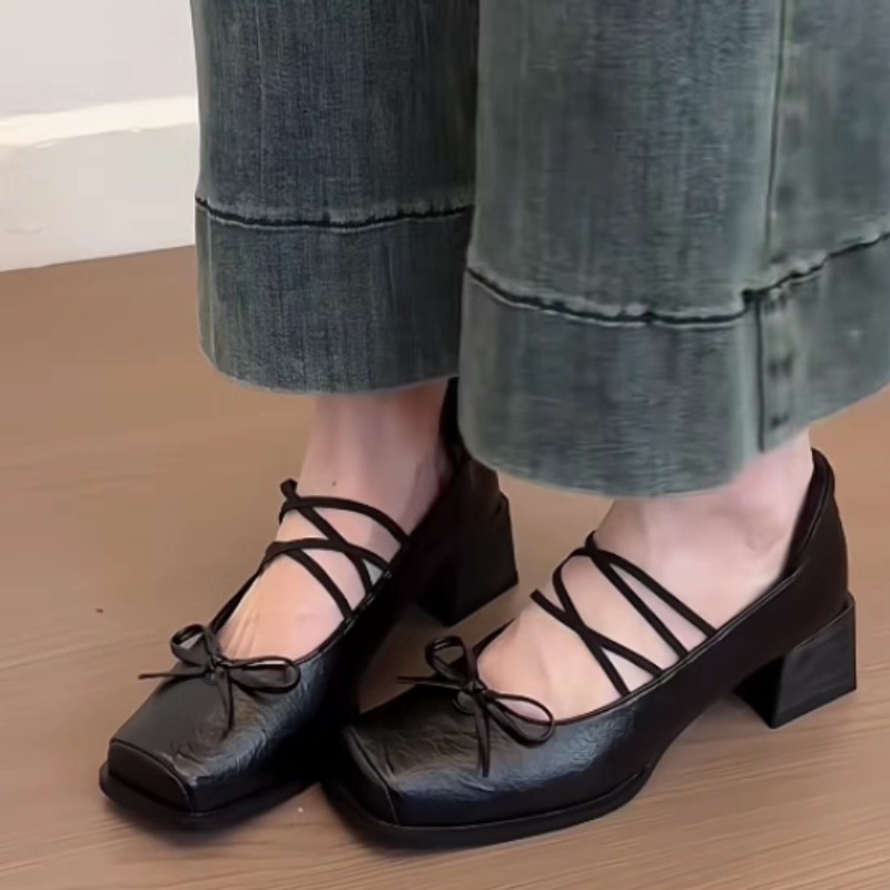 Single Shoes Fashion New Squar - مراجعة Women'S Shoes In Size 12 وسعره