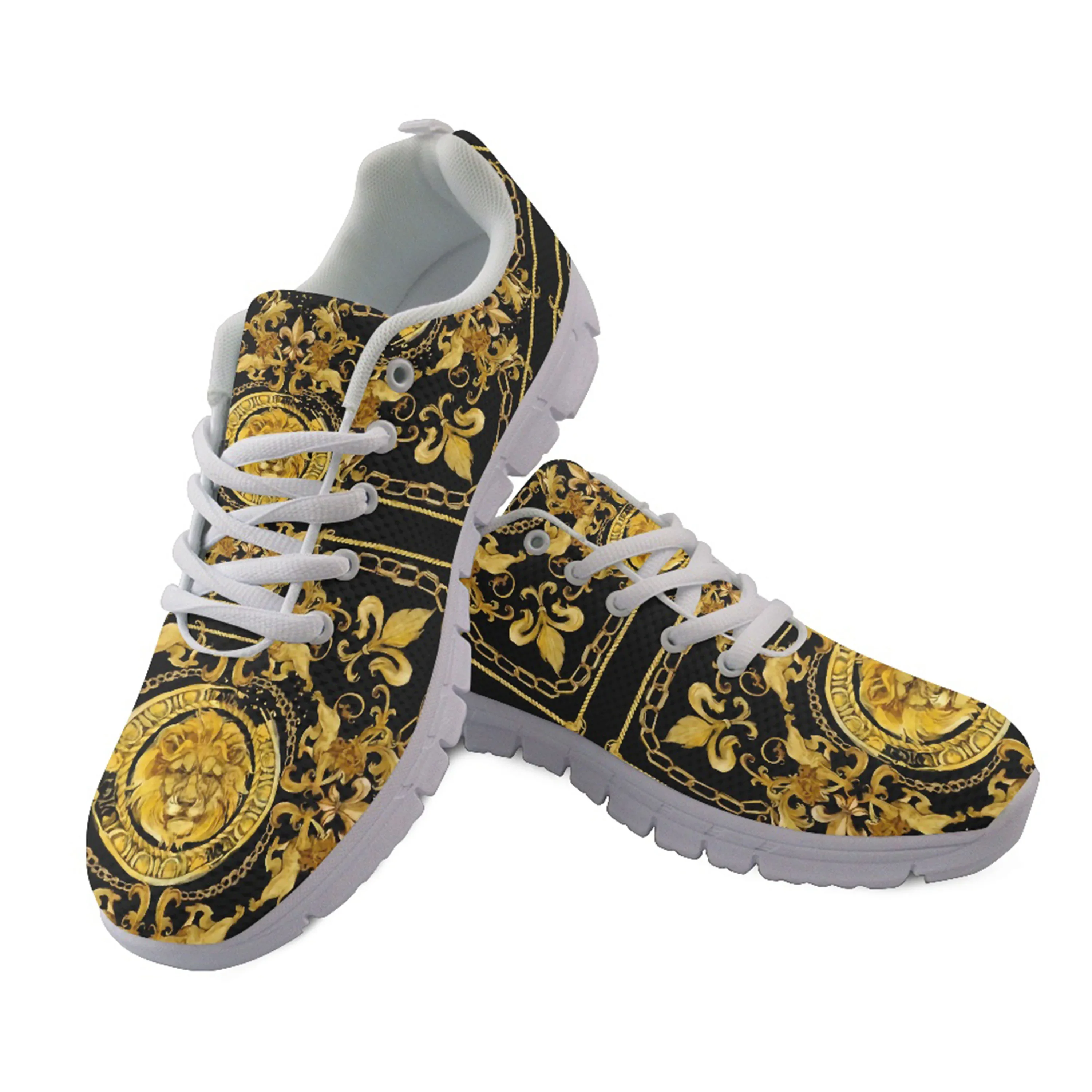 Golden Lion Head Lace Sports S - مراجعة Kids Shoes Women وسعره