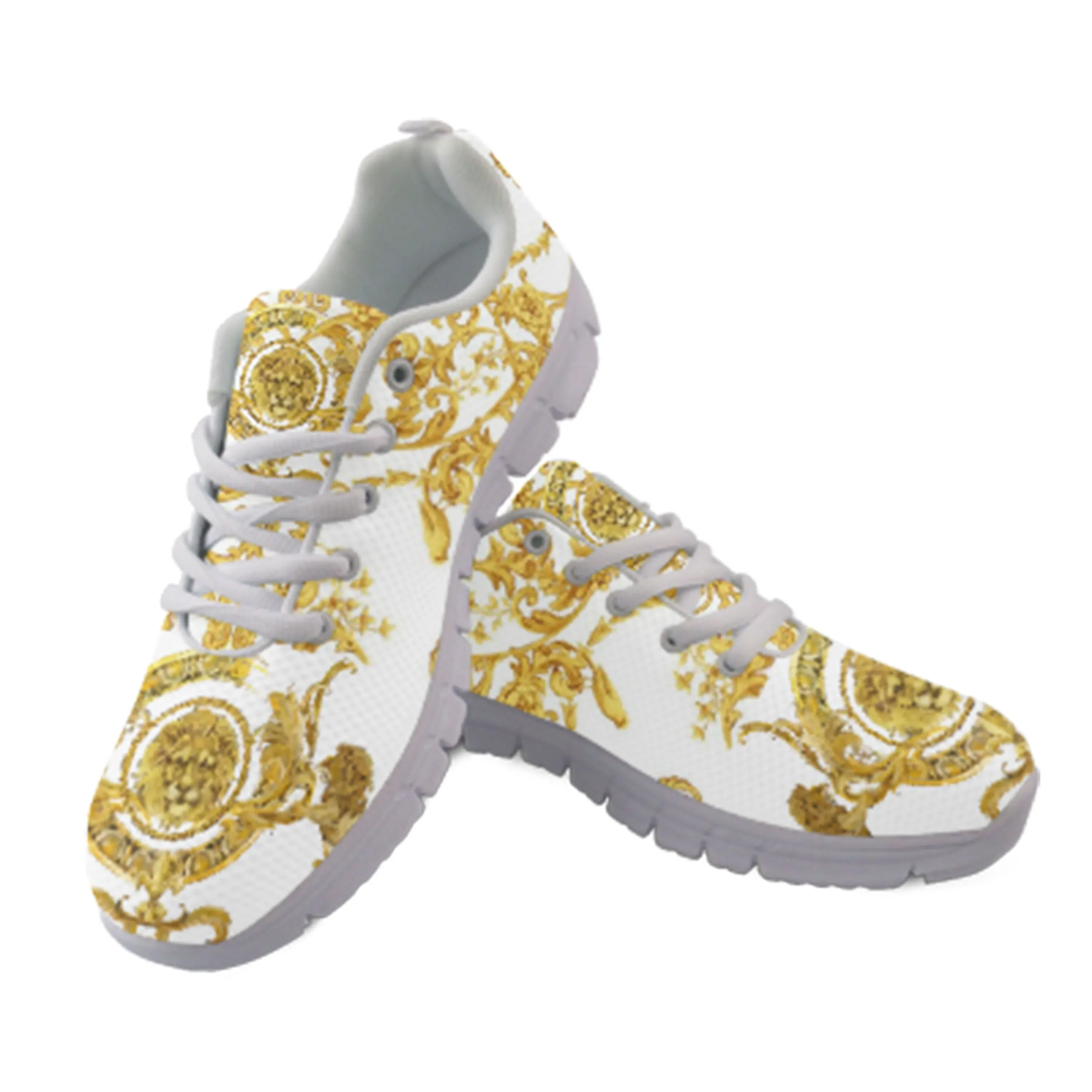 Golden Lion Head Lace Sports S - مراجعة Kids Shoes Women وسعره