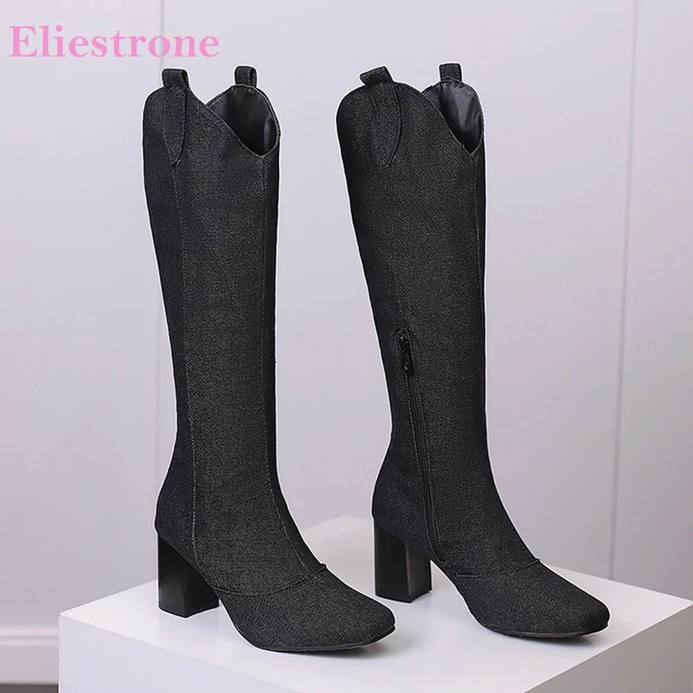 New Winter Black Blue Women Kn - مراجعة Women'S Shoes In Size 12 وسعره