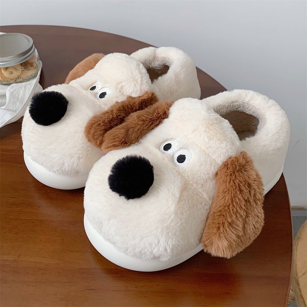 Size36-45 Hug Dog Slippers Gir - مراجعة Fluffy Fur Slipper وسعره