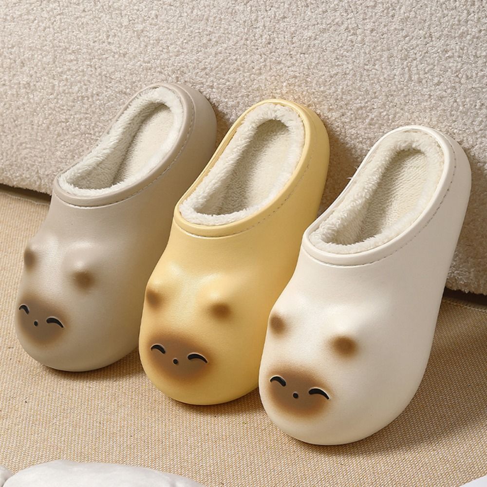 Kawaii Fluffy Cartoon Cat Slip - مراجعة Fluffy Fur Slipper وسعره