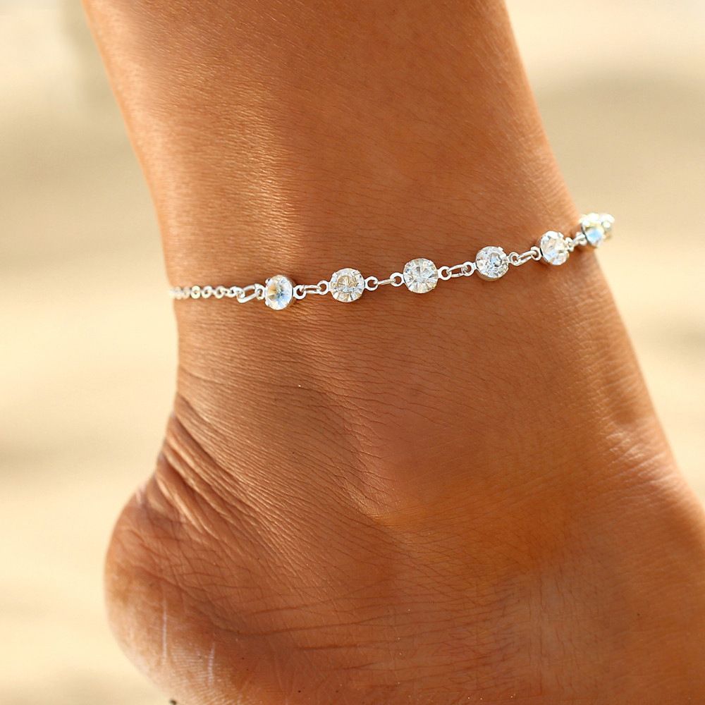 Foot Ankle Gold Silver Birthda - مراجعة Gold Chain Sandal وسعره