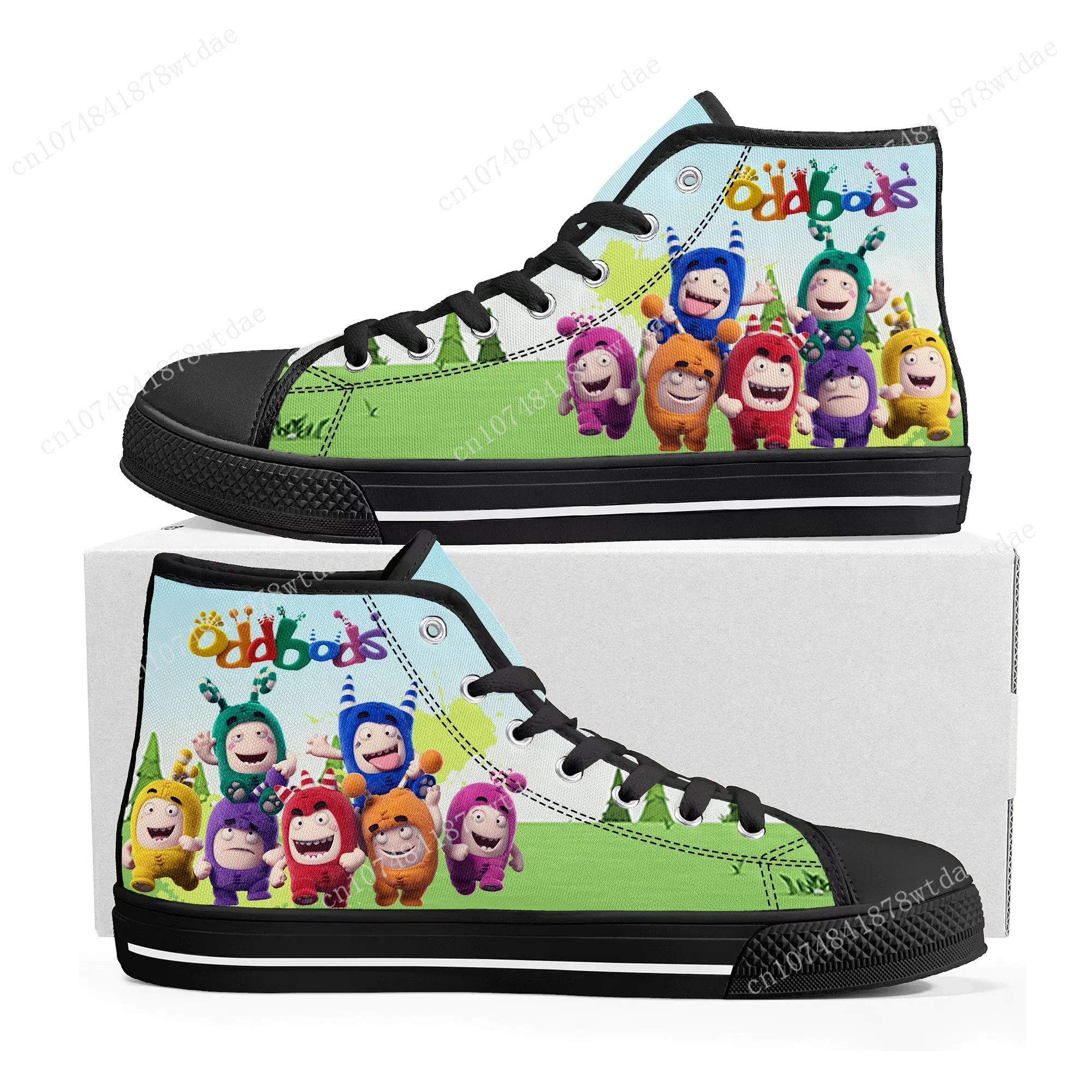 Oddbods High Top Sneakers Mens - مراجعة Women Shoes Singapore وسعره