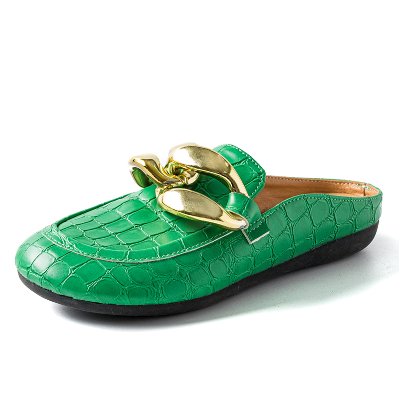 Fashion Women Slippers Plus Si - مراجعة Gold Chain Sandal وسعره