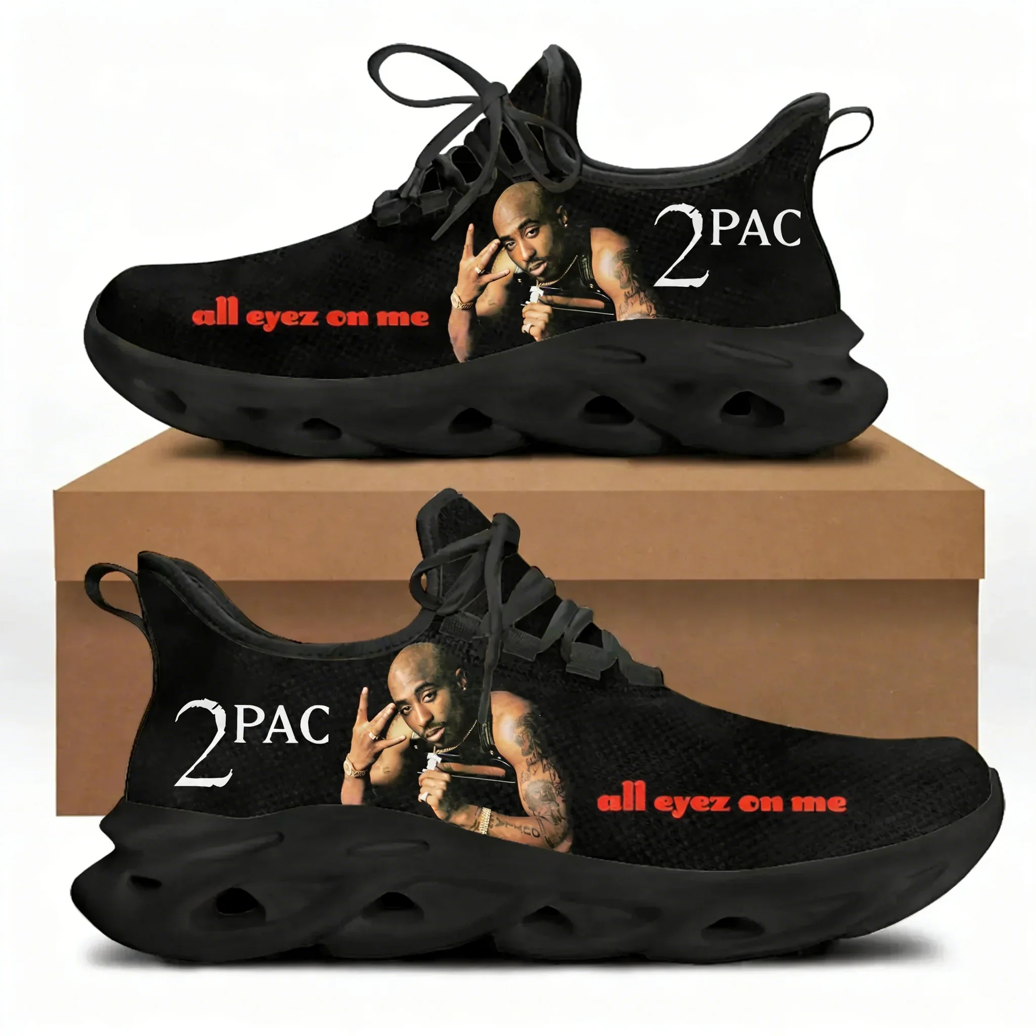 2Pac Tupac Rap All Eyez on Me  - مراجعة Kids Shoes Women وسعره