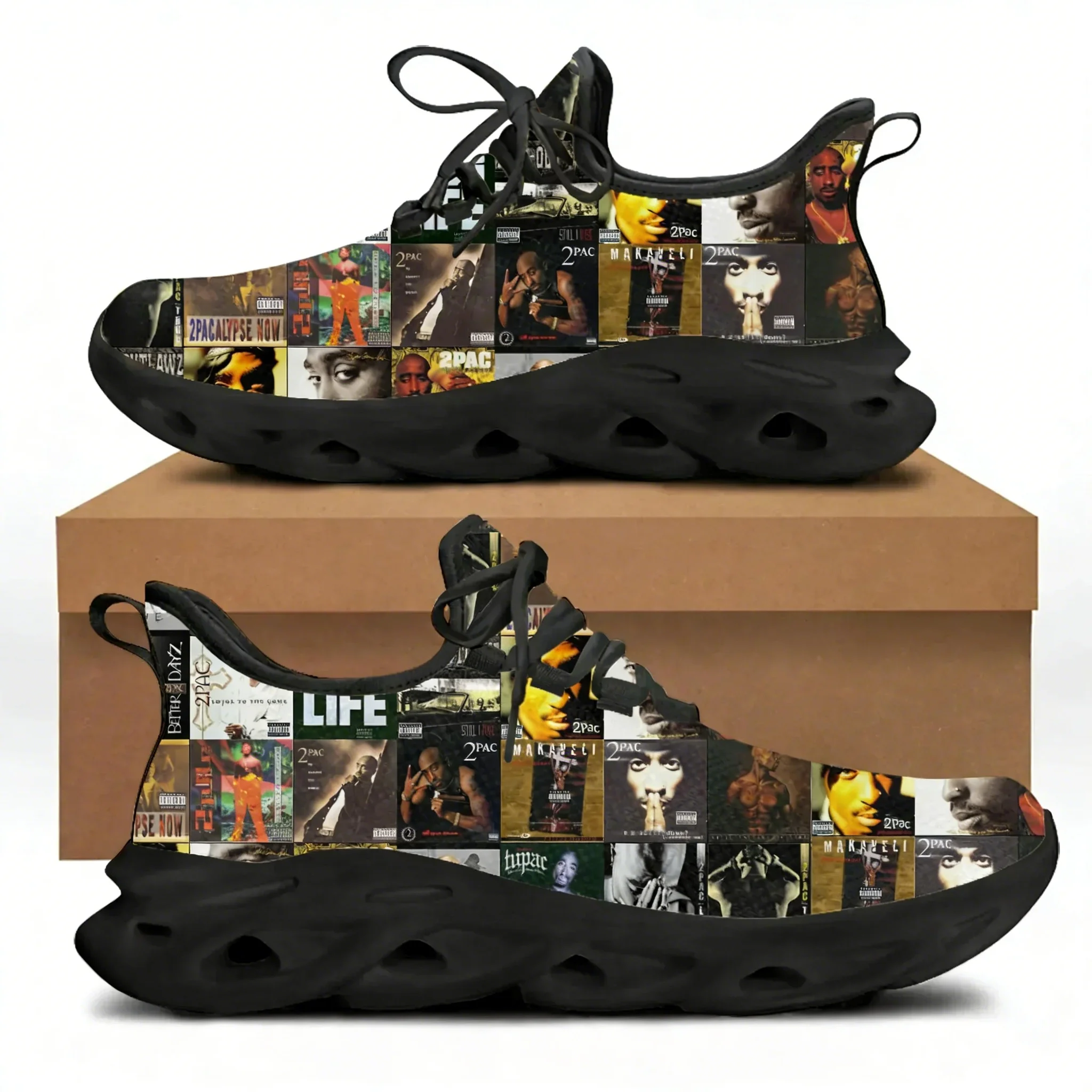 2Pac Tupac Rap All Eyez on Me  - مراجعة Kids Shoes Women وسعره