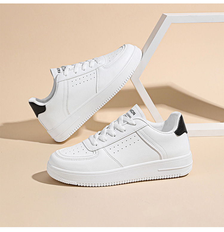 New breathable white sneakers  - مراجعة Women'S Shoes Trendy وسعره