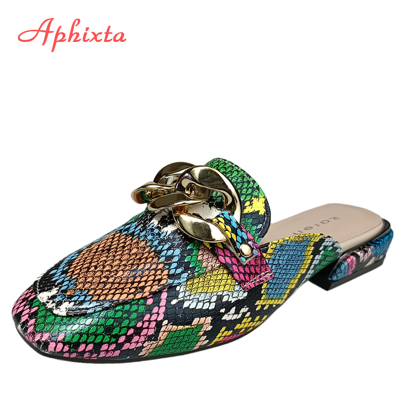 Aphixta Summer New Chain Women - مراجعة Gold Chain Sandal وسعره