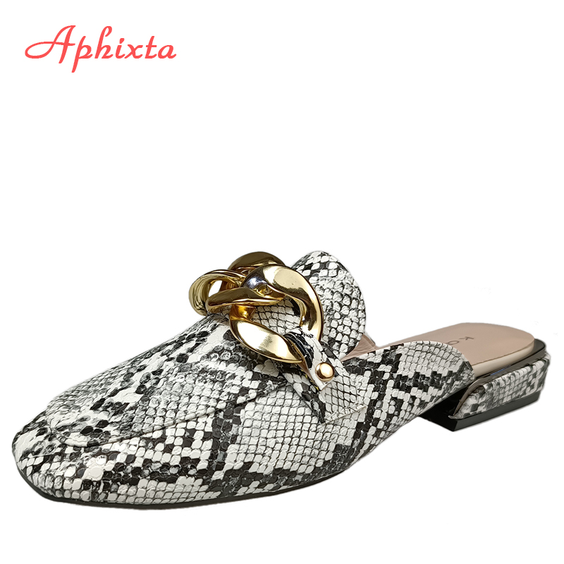 Aphixta Summer New Chain Women - مراجعة Gold Chain Sandal وسعره