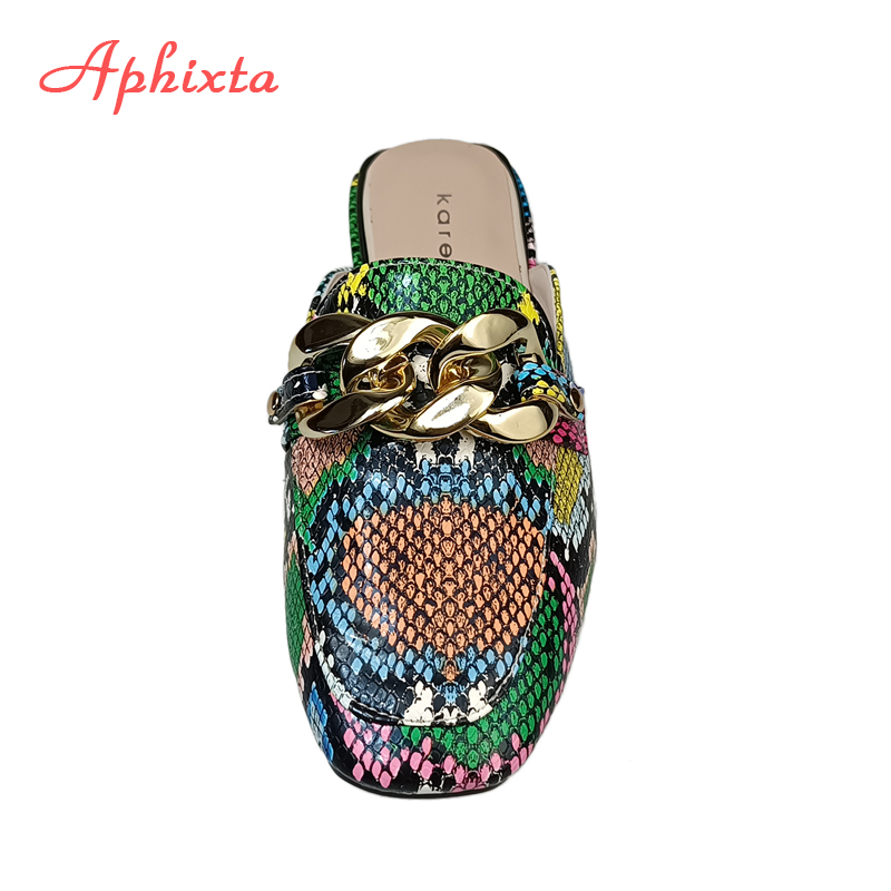 Aphixta Summer New Chain Women - مراجعة Gold Chain Sandal وسعره