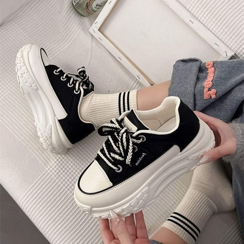 Trendy White Dad Shoes Lightwe - مراجعة Women'S Shoes Trendy وسعره