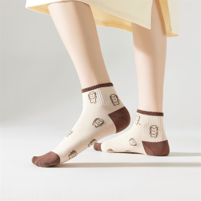5 Pairs-American style ankle s - مراجعة Women'S Shoes For Crews وسعره