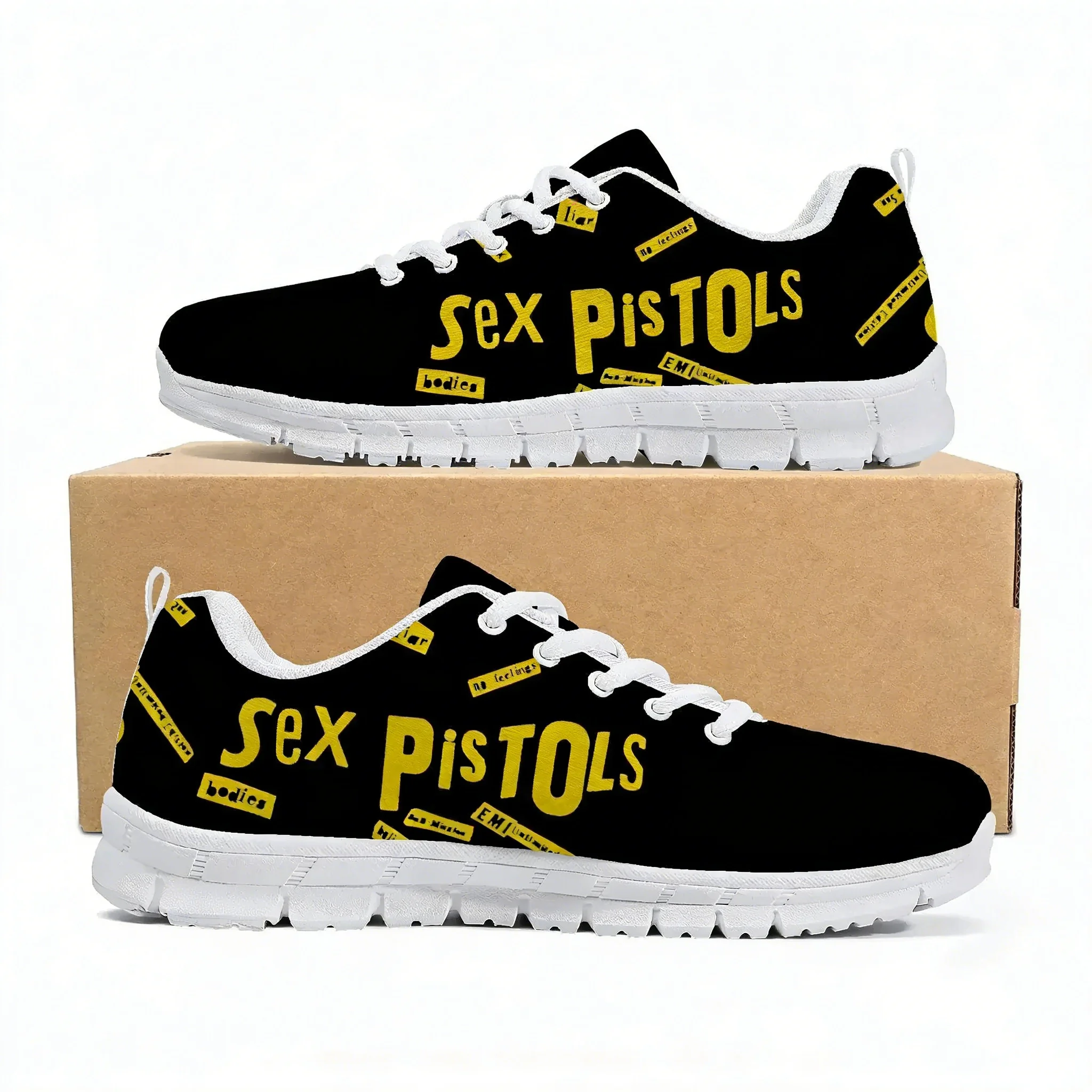 Sex Pistols Punk Rock Band Spo - مراجعة Kids Shoes Women وسعره