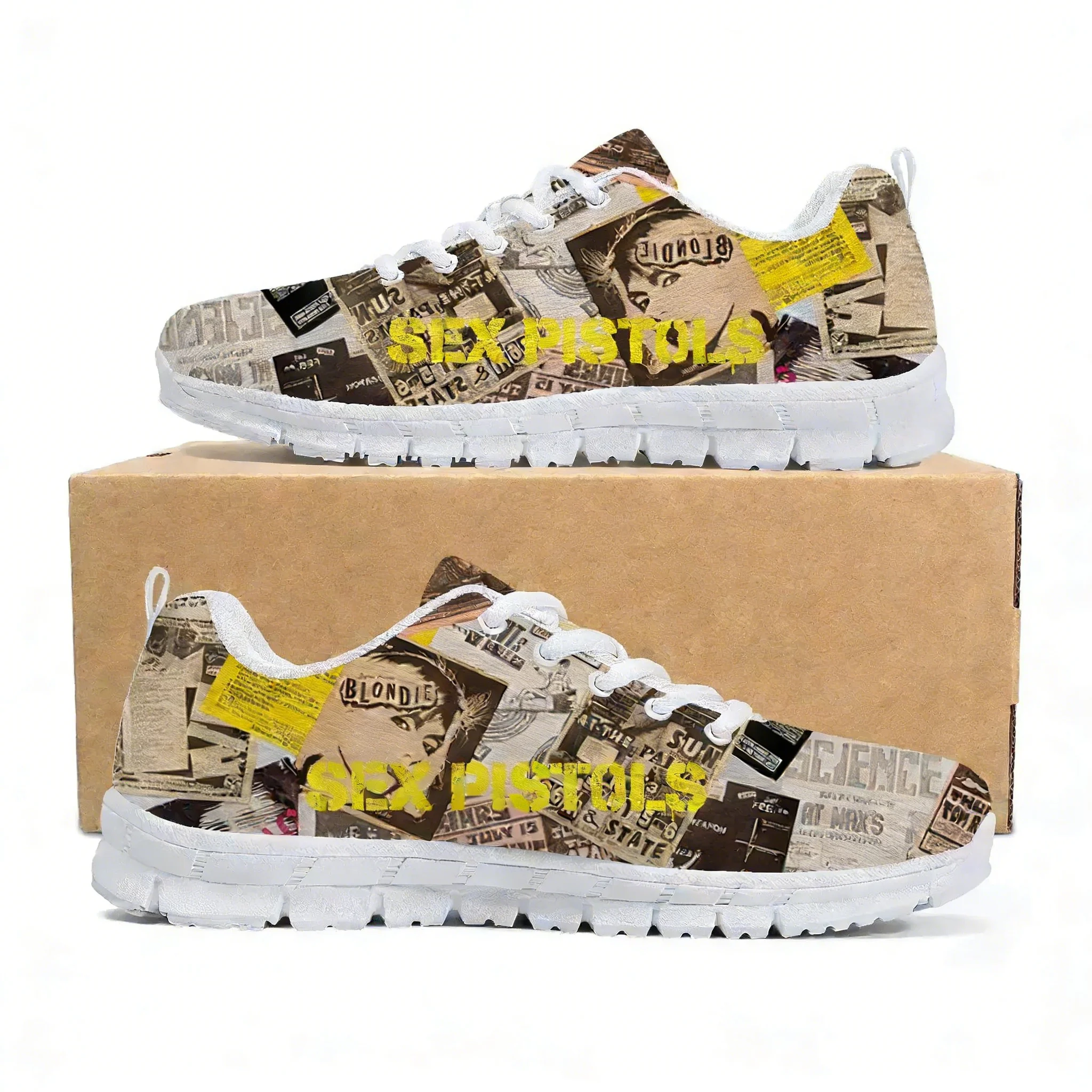 Sex Pistols Punk Rock Band Spo - مراجعة Kids Shoes Women وسعره