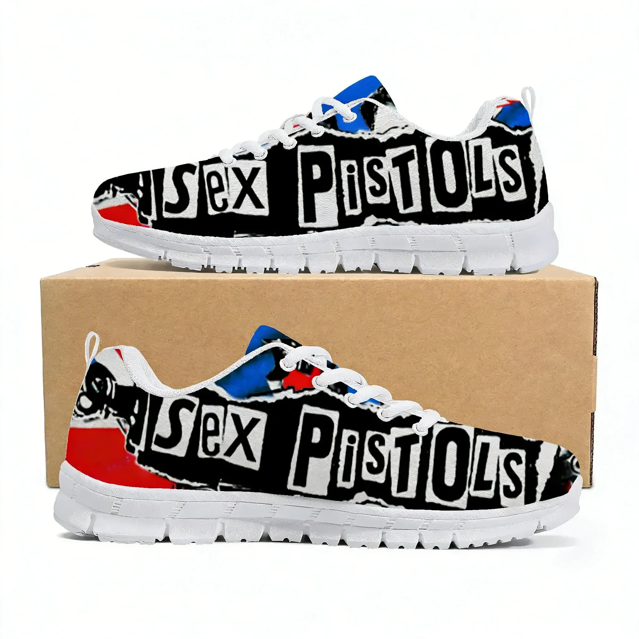 Sex Pistols Punk Rock Band Spo - مراجعة Kids Shoes Women وسعره