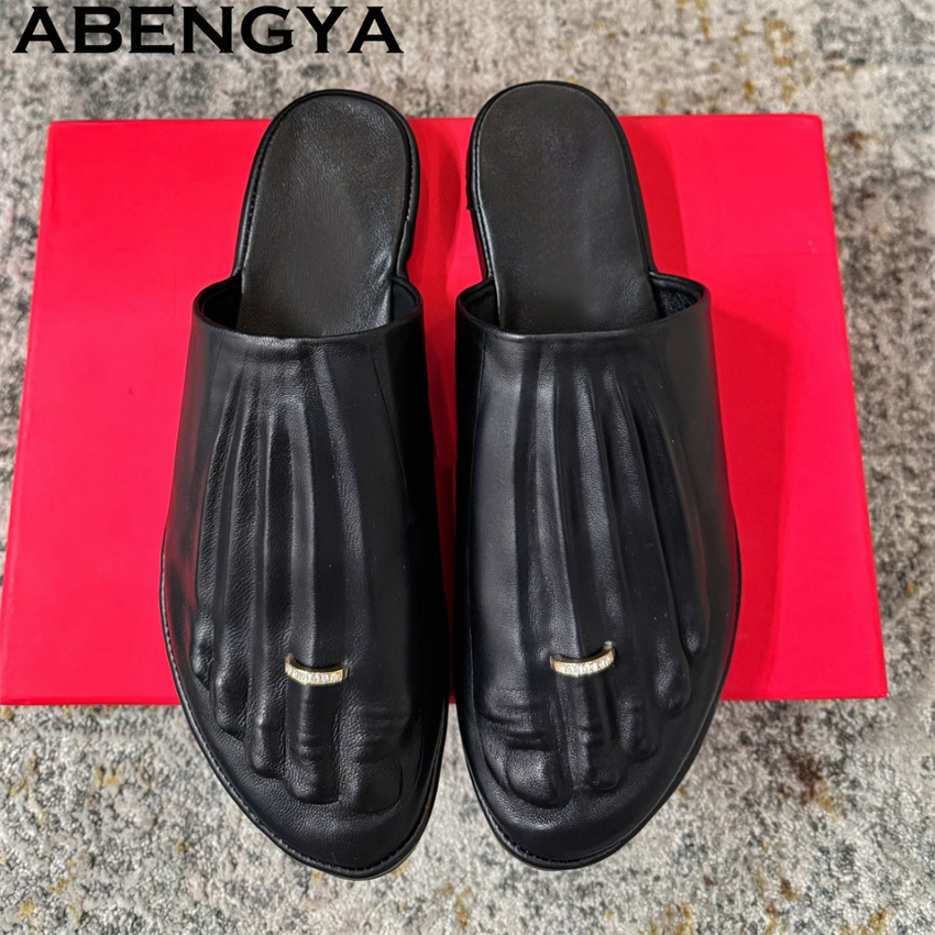 Black Real Leather Wrap Toe lo - مراجعة Loafer Flat Women وسعره