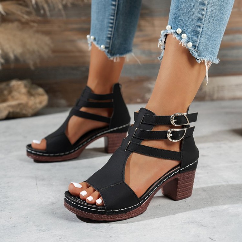 Summer New Women Fashion Chunk - مراجعة Women Shoes Sale وسعره