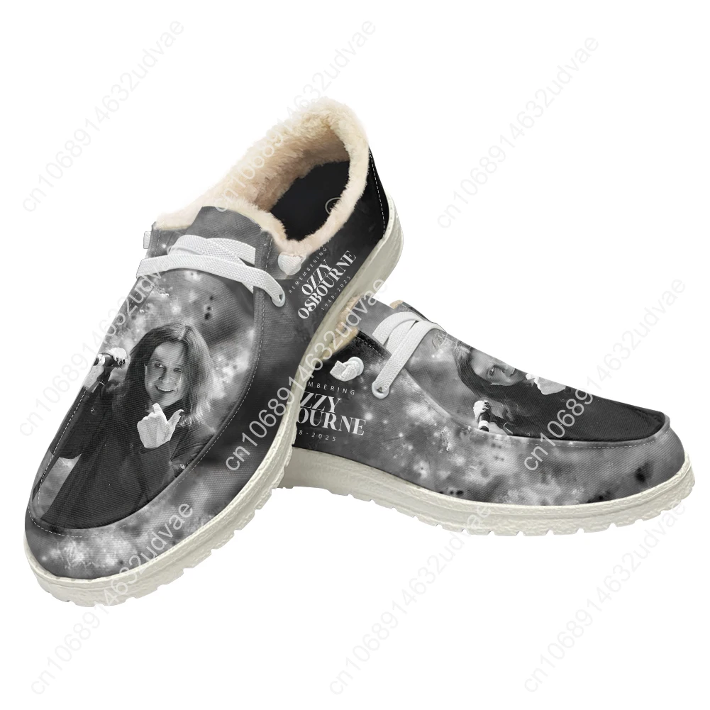 Ozzy Osbourne 1948-2025 Plush  - مراجعة Loafer Flat Women وسعره