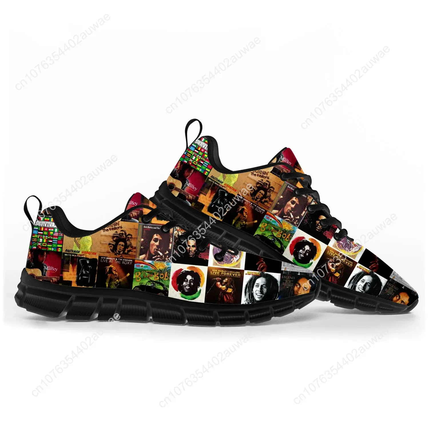 Bob Marley Reggae Rasta Music  - مراجعة Kids Shoes Women وسعره
