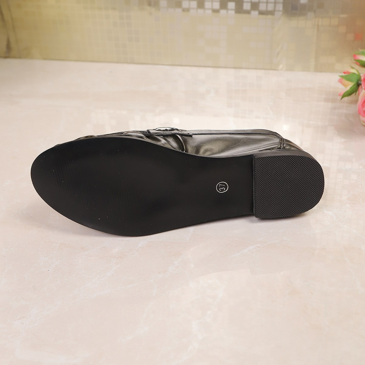 2026 Summer British Style Blac - مراجعة Loafer Flat Women وسعره