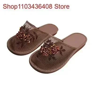 Women Stylish  Floral Slippers - مراجعة Loafer Flat Women وسعره