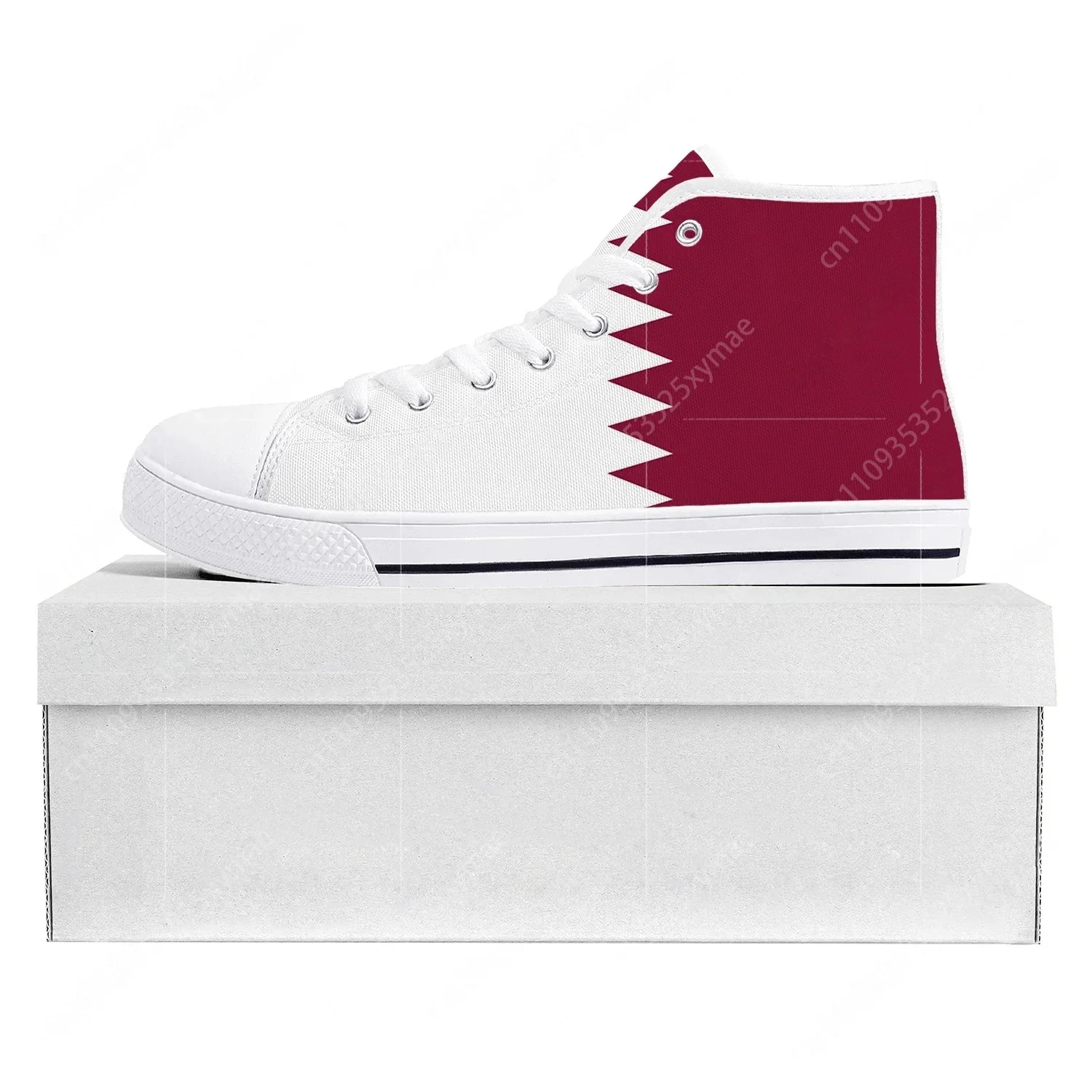 Qatar Flag High Top High Quali - مراجعة Women Shoes Qatar وسعره
