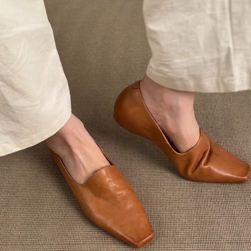 Retro Flat Loafers Women's Sli - مراجعة Loafer Flat Women وسعره