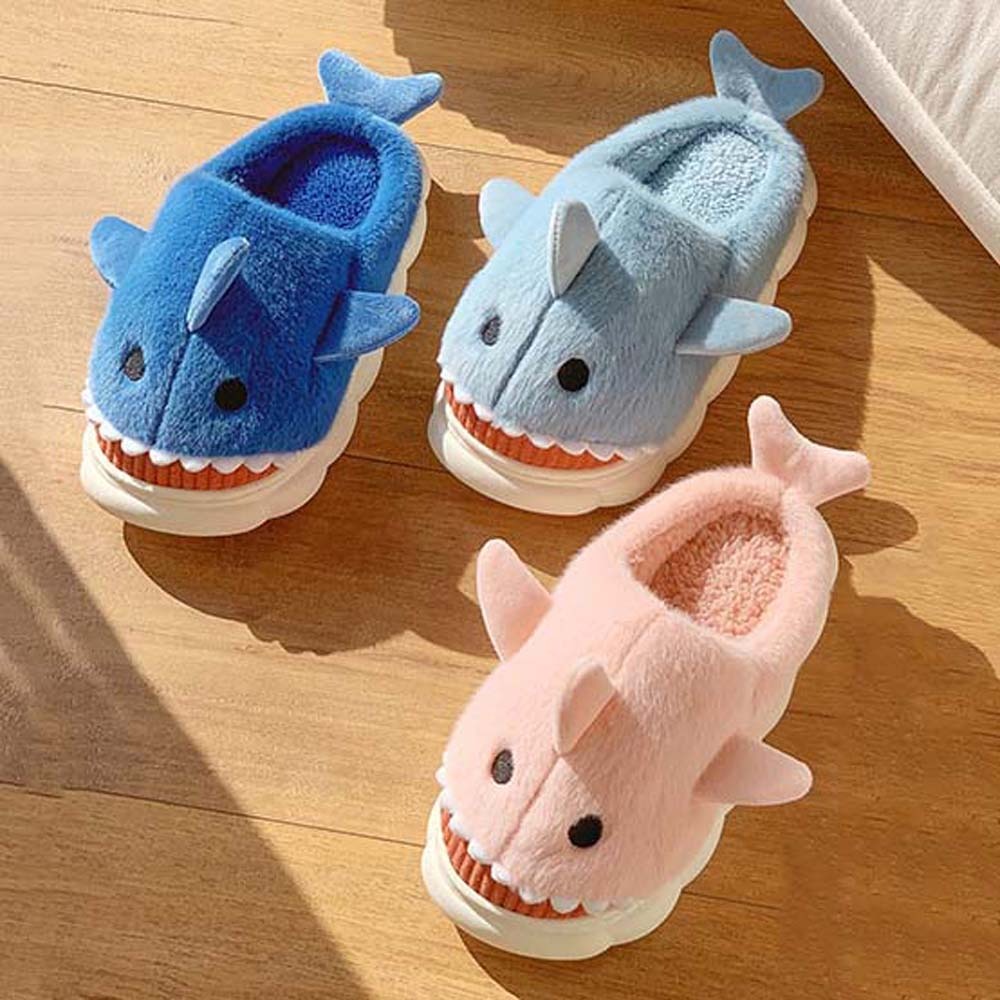 Cloudy Sharks Slipper Shark Sl - مراجعة Fluffy Fur Slipper وسعره