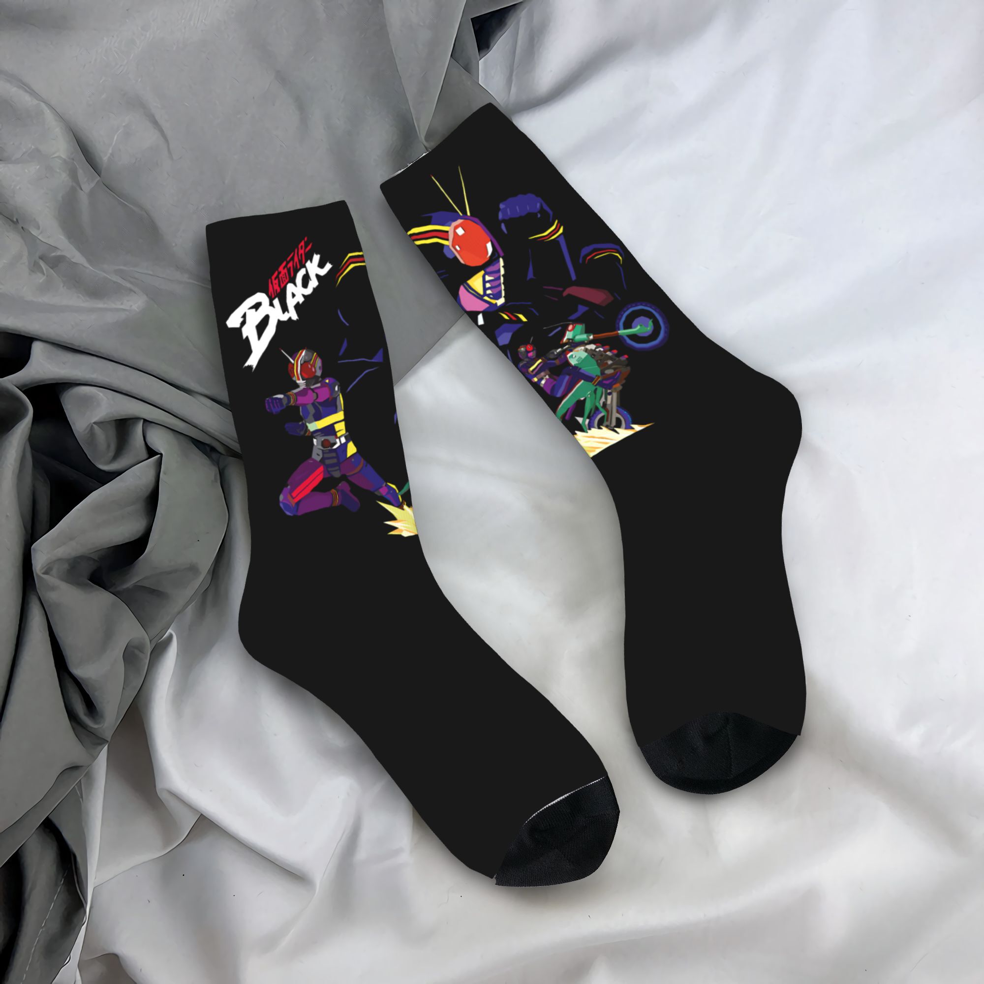 Kamen Rider Black  Middle Sock - مراجعة Women'S Shoes For Crews وسعره