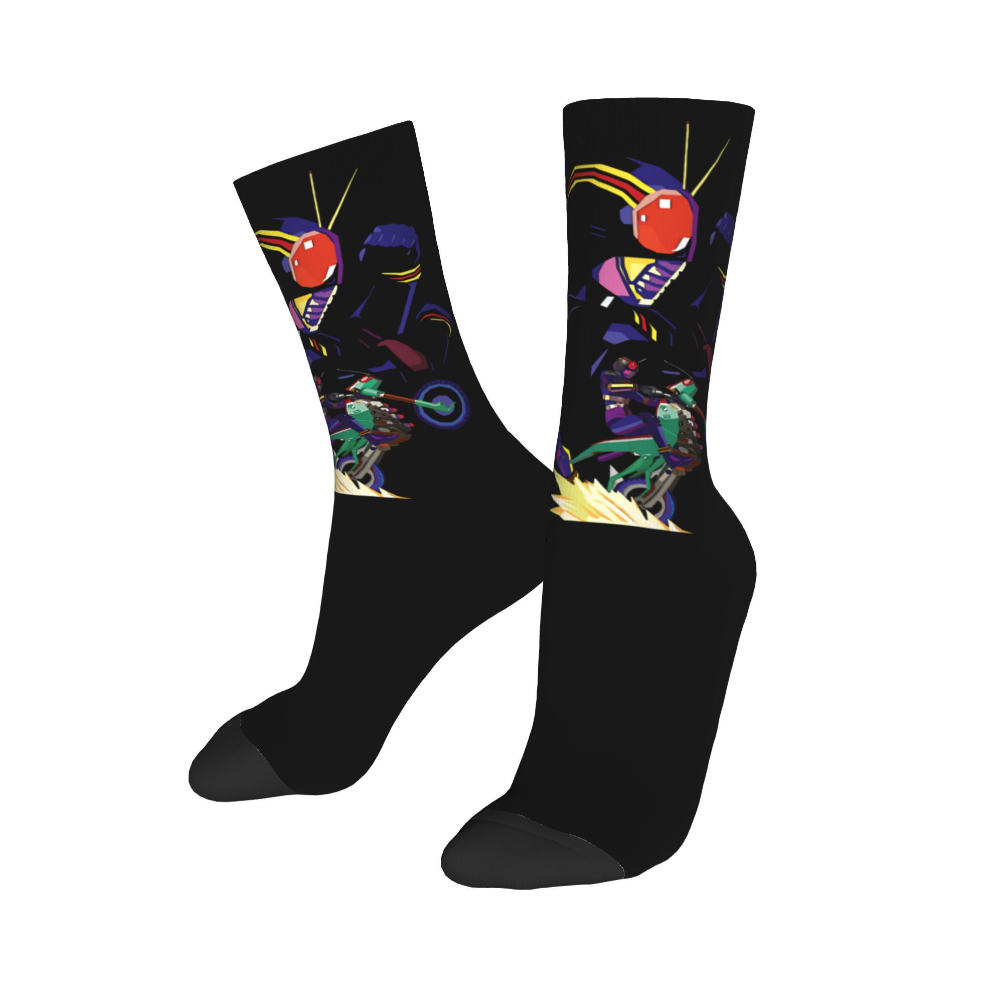 Kamen Rider Black  Middle Sock - مراجعة Women'S Shoes For Crews وسعره